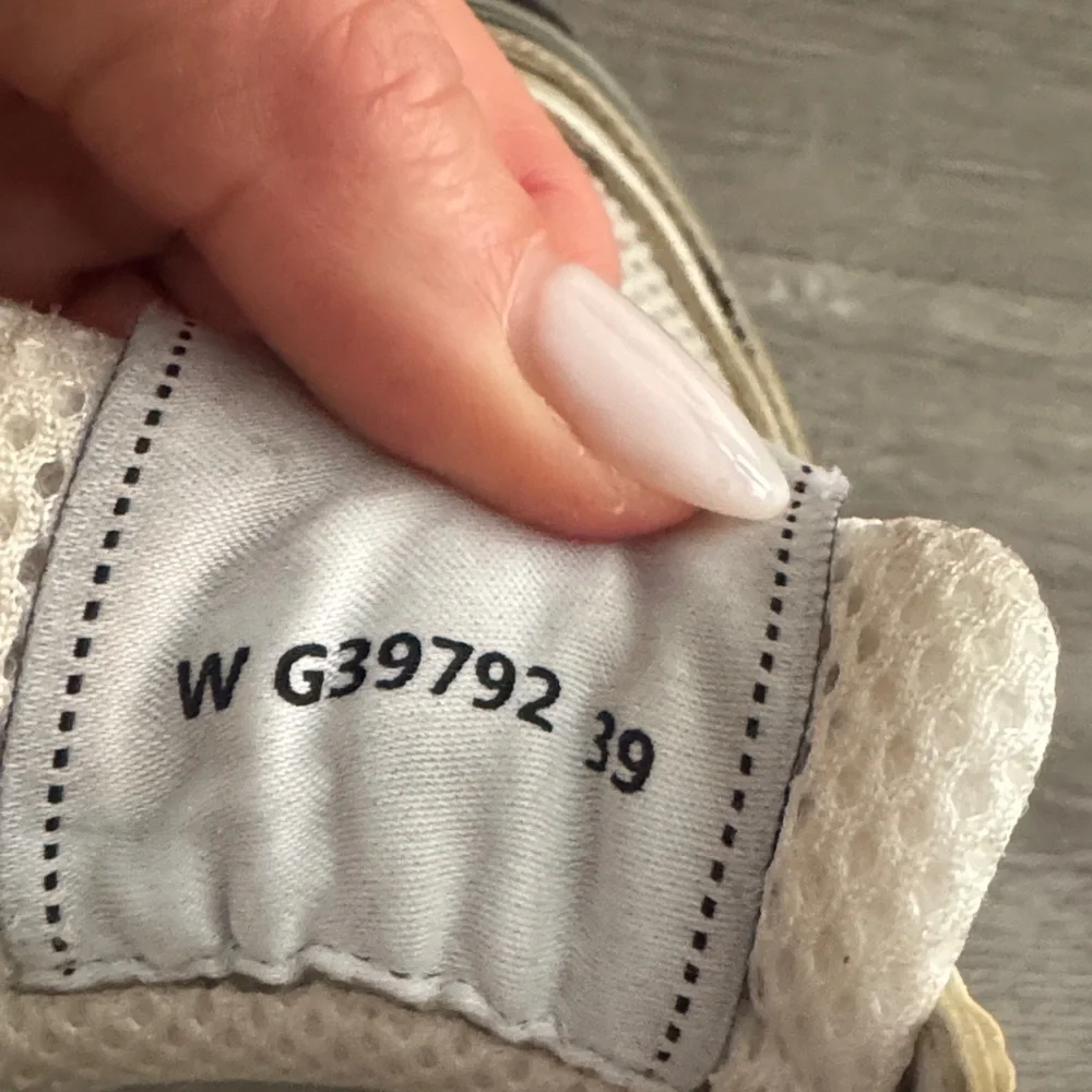 CHANEL White and Silver Mesh Logo Sneakers